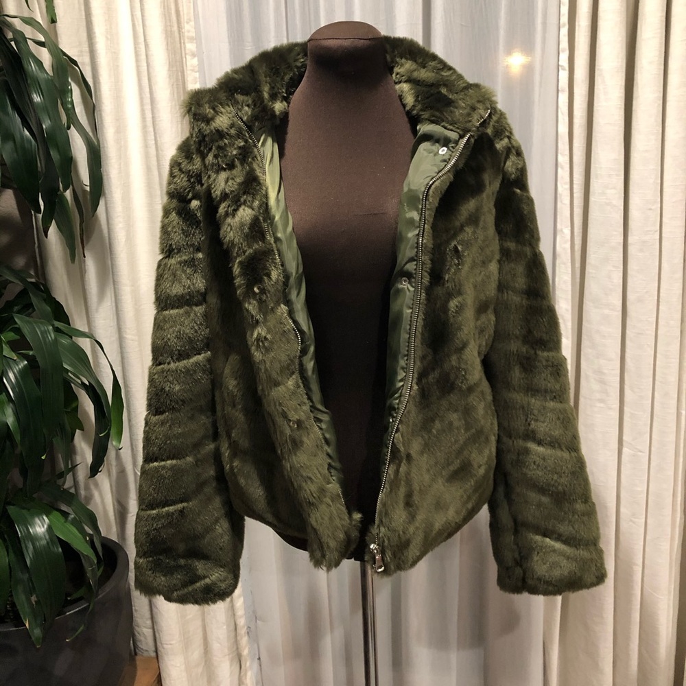 Forever 21 Faux Fur Jacket